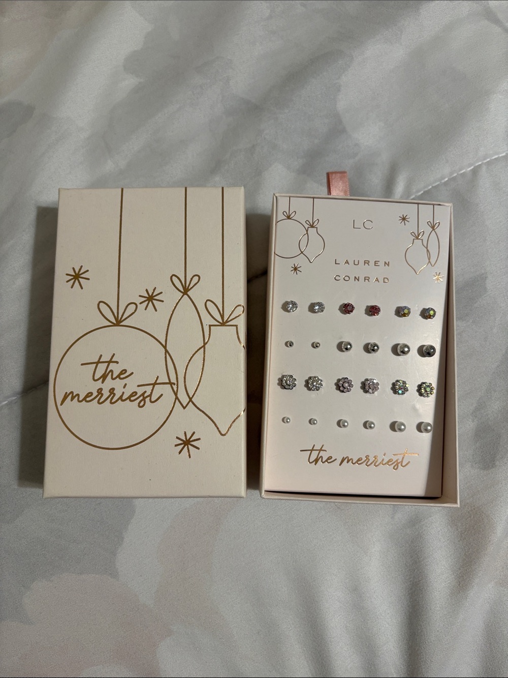 Lauren Conrad Earrings Box Set - The Merriest Christmas Gift Set
